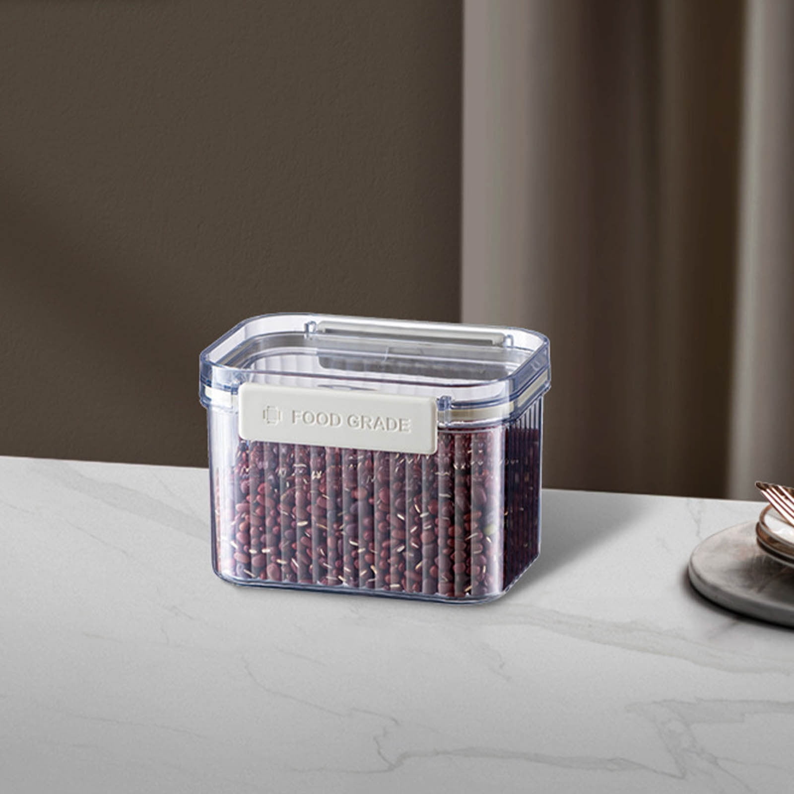 Yyeselk Glass Storage Jars, Decorative Coffee Bar Container with