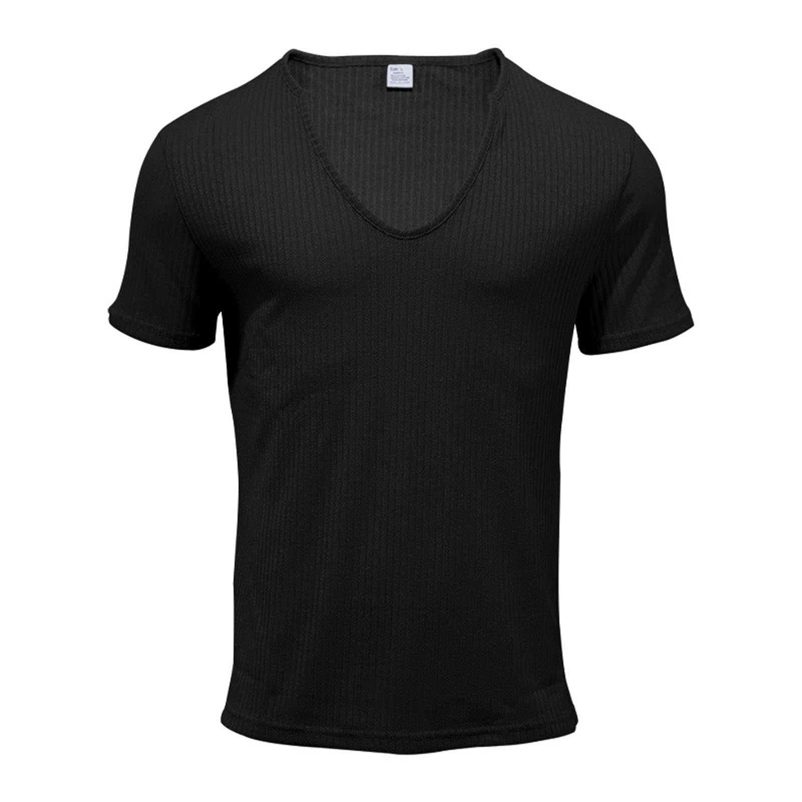 Tシャツ・カットソー IONSEOUL Henry Neck Muscle Fit Raglan Ribbed Knit JE968 Yyeselk Mens Muscle T Shirt Slim Fit Ribbed Knit U Neck