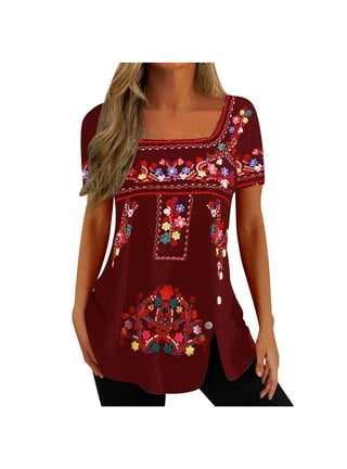 Mexican blouses walmart clearance