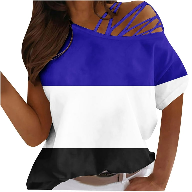 One sleeve shirt plus size hot sale