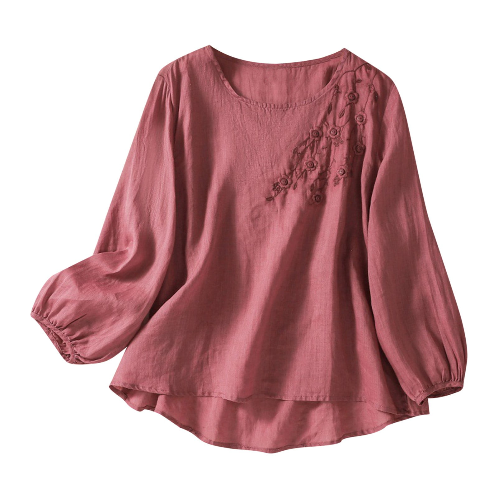 Round Collar Pure Color Ruffles Sweater Round Collar Pure Color Ruffles Sweater
