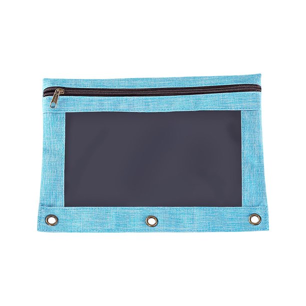 Yyeselk Pencil Pouch for 3 Ring Binder, Binder Pencil Pouch with Smooth