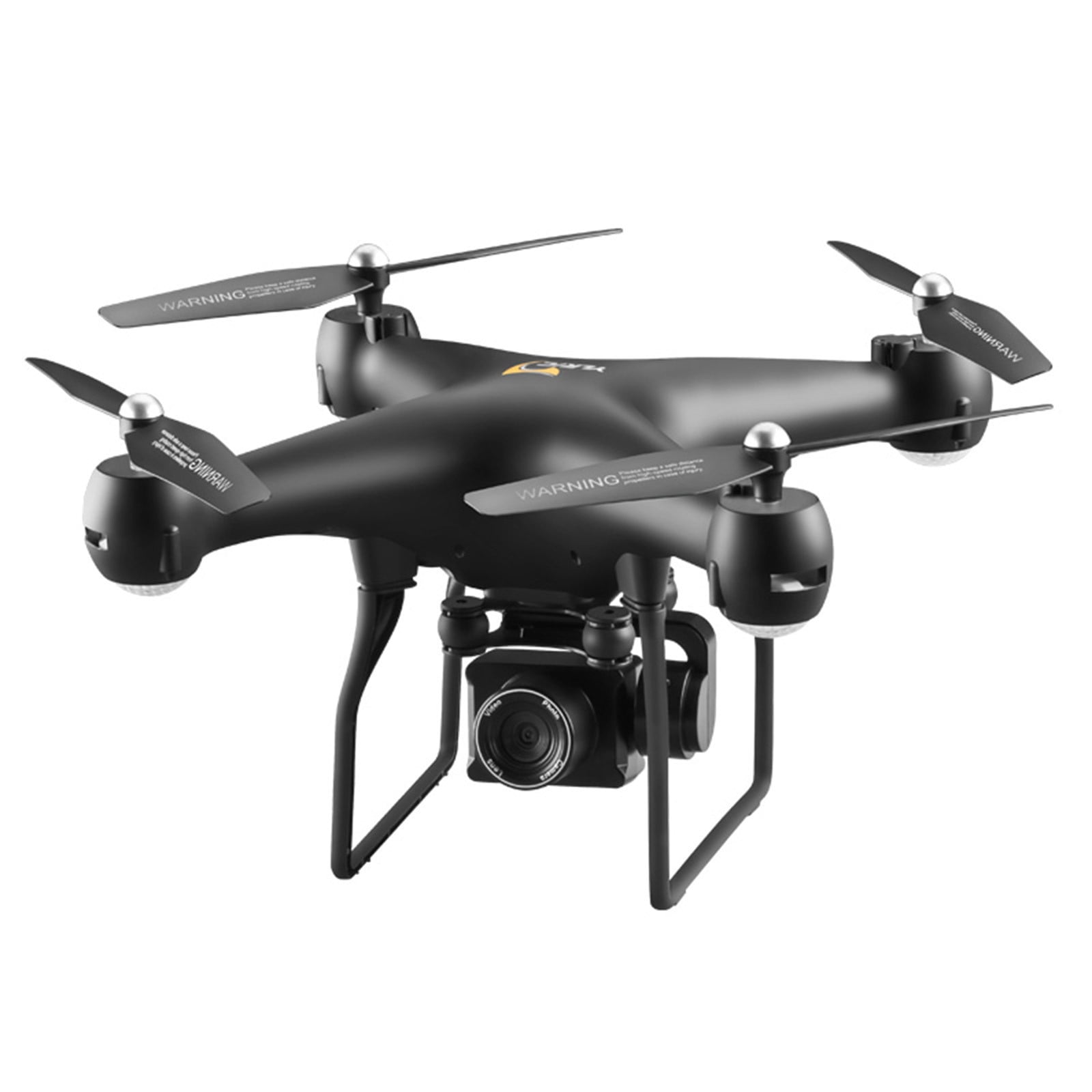 Yyeselk S32T Drones with Camera for Adults, All-Round Led Lighting,  Brushless Motor, Auto-Return, One-Button Auto Return, Altitude Hold Mode,  Wifi Fpv For boys and Girls(Black-720P Camera Drone) 