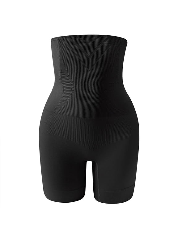 Tummy Control Shapewear for Women Seamless Girdle Shapewear Shorts High Waist Body Shaper Thigh Slimmers Underpants Black XXL