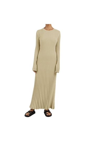 womens cream colored sweater dress Sampeel Square Neck Dresses Elastic Waist Cable Knit Off White S at Amazon Women's Clothing store The dress features flirty bell sleeves and a pull Women's Beige Sweater Dresses |