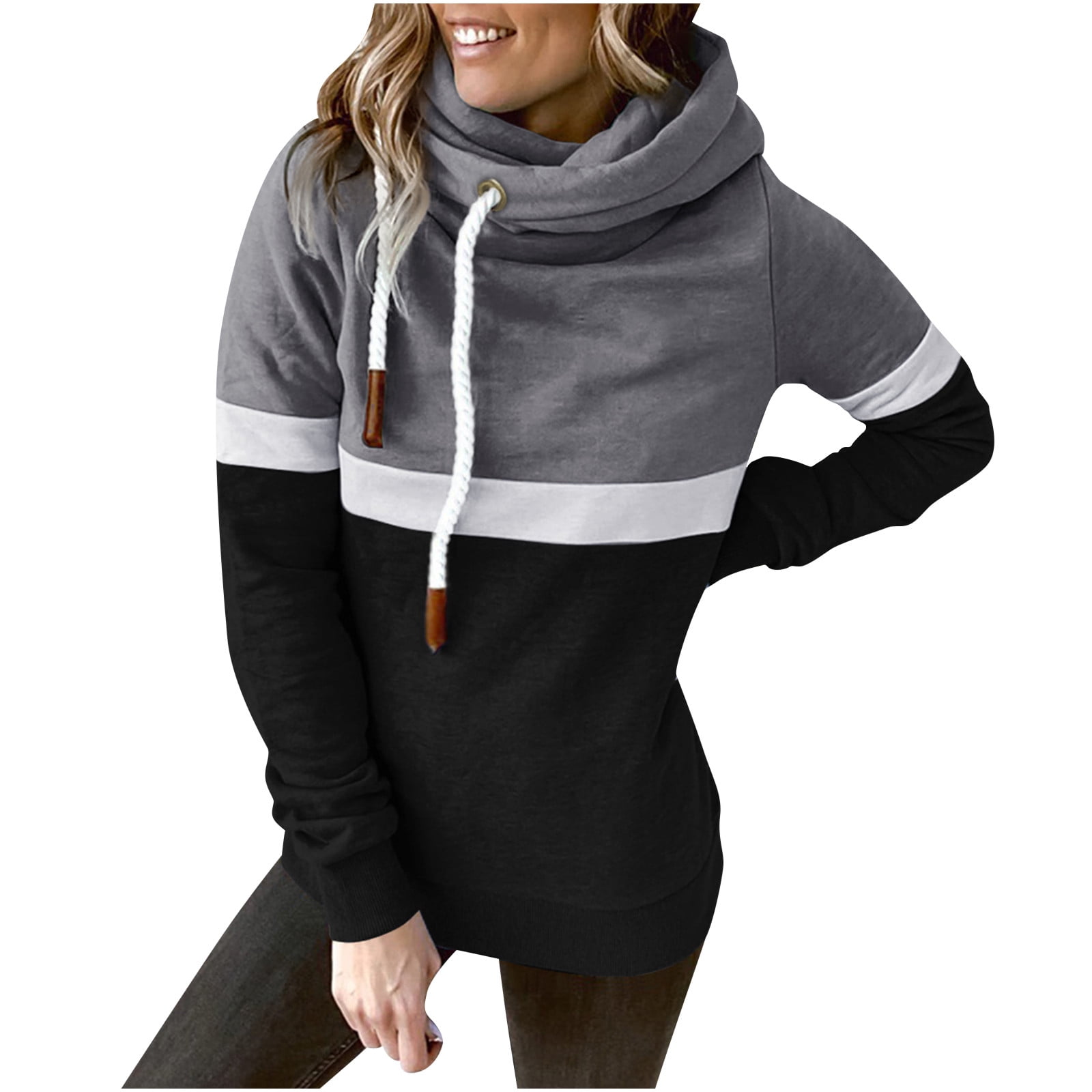 Cowl hoodies womens hotsell