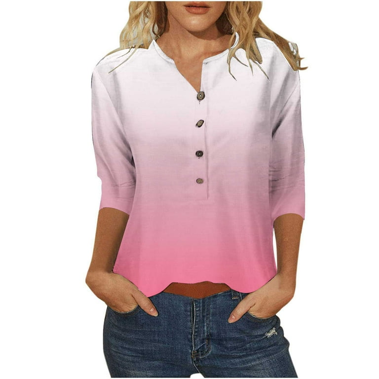 V Neck Ombre Cozy Gradient Sweater V Neck Ombre Cozy Gradient Sweater
