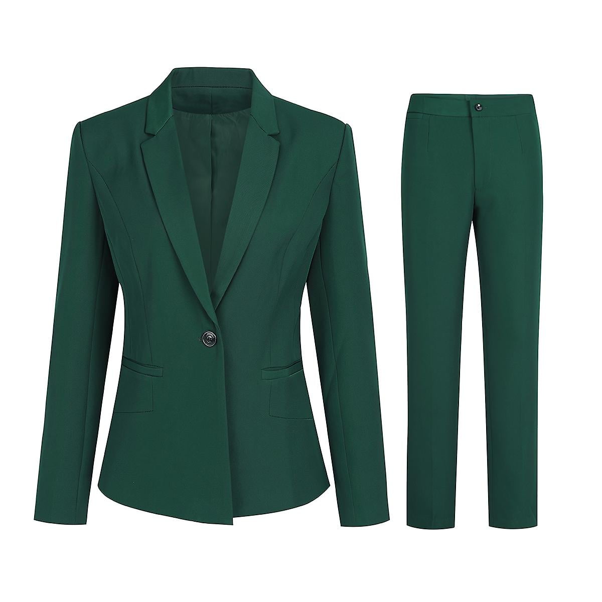 Yynuda Womens 2-piece Slim Business Suit Professional Office Lady ...