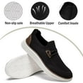 thumbnail image 1 of Yytlch Men's Casual Loafers Soft Slip On Walking Shoes Low-Top No Shoelaces Office Commuting, 1 of 7