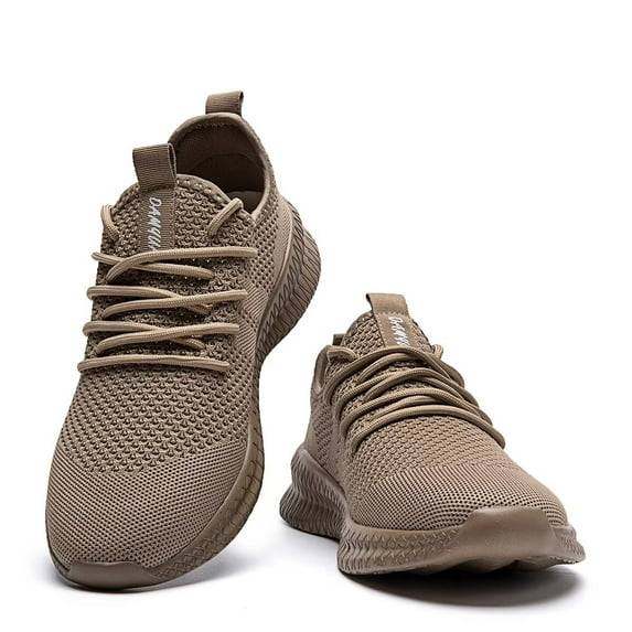 Yytlch Men's Running Shoes Casual Breathable Walking Shoes Comfortable Lightweight Slip-On Sports Shoes