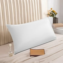 Clearance Under $5!Yyuenw 100% Cotton Pillow Cases Standard Size, 600 Thread Count Pillowcases 20x30 Inches, Soft Long Staple Cotton Pillowcases Breathable with Envelope Closure
