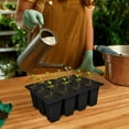 thumbnail image 1 of Clearance Under $5!Yyuenw 12 Cell Garden Seedling Starter Trays, Rectangle Planter Box, Decorative Garden Flower Pots, Plastic Flower and Vegetable Planting Pots Plant Containers for Balcony Home, 1 of 5