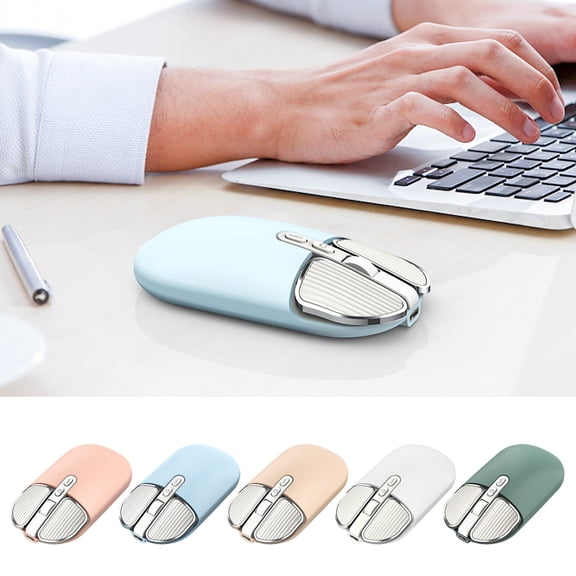 Yyuenw 2.4G Wireless Mouse Fashion Computer Laptop Office Gift Packaging Home Mouse