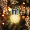 thumbnail image 1 of Clearance Under $5!Yyuenw 2 Pcs Solar Outdoor Lights, Decorative Cracked Glass LED Ball Lights Waterproof Tree Solar Powered Globe Lights with Handle for Garden Yard Patio Fence Christmas Decoration, 1 of 5