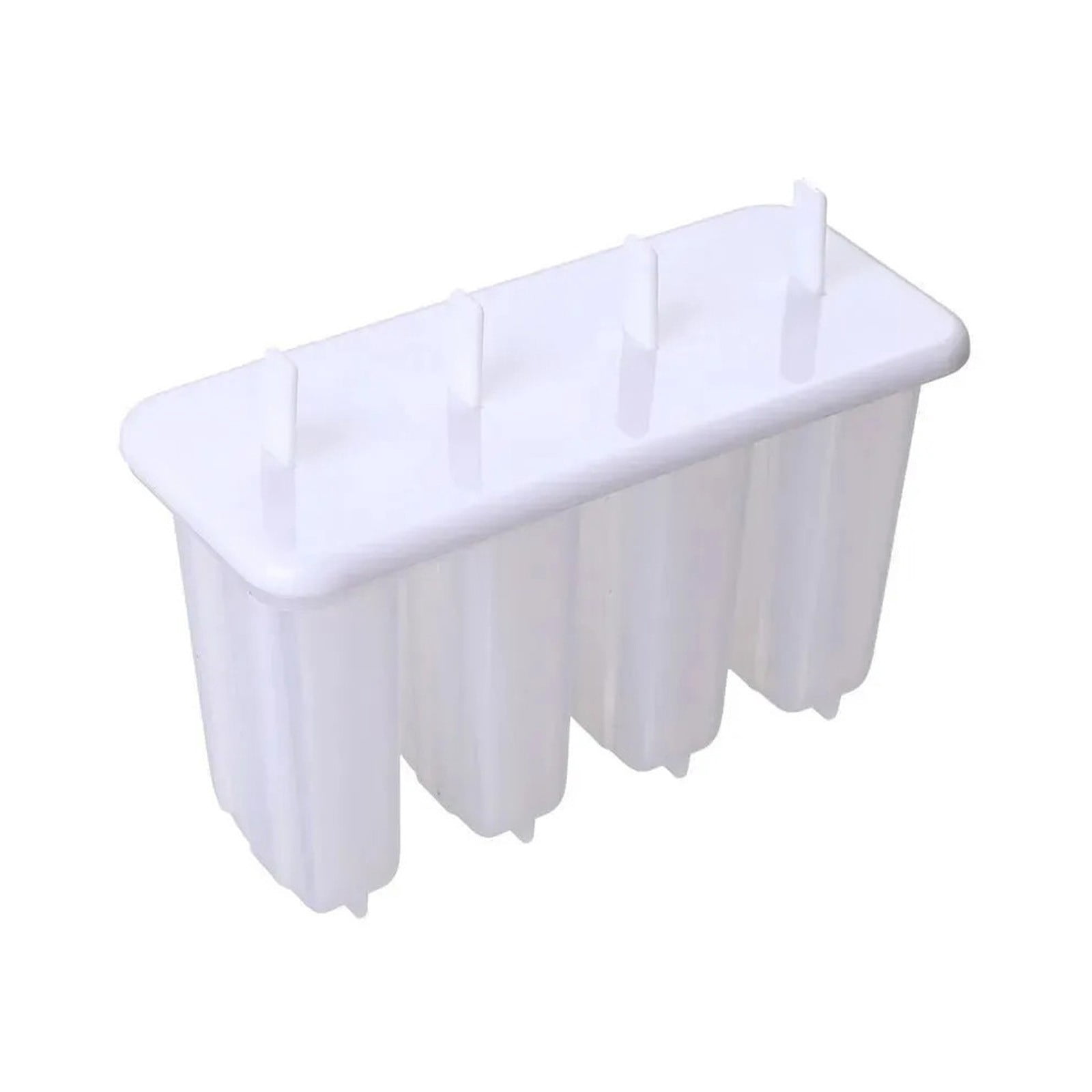 6-Cavity Silicone Popsicle Mold With Sticks — Reusable Ice Pop Maker For Yogurt, Juice & DIY Snacks