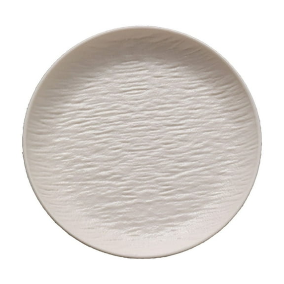 Yyuenw 4Pcs Small Plates, 5.9-inch Plastic Plates, Lightweight and Shatter-Resistant, Perfect for Fruit and Snack