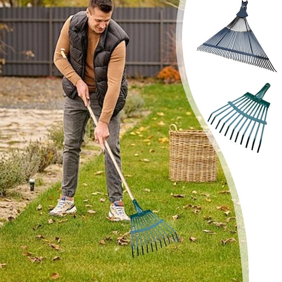 Yyuenw Artificial Grass Rake Artificial Rake Rake For Leaves And Grass Rakes For Lawns Heavy Duty