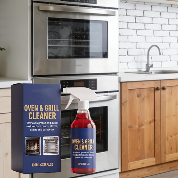 Yyuenw Barbecue Grill Cleaner Powerful Kitchen Cleaning Agent For Removing Stains And Grease In The Kitchen 100ml