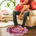 thumbnail image 1 of Yyuenw Bath Rug, Plain Flower Shape Easy Living Room Carpet Large Area Washable Bedroom Carpet Washable Home Absorbent Carpet, Home Decor, 1 of 6
