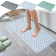 thumbnail image 1 of Yyuenw Bath Rug, Rectangular Bathroom Mat Antis Slip Mat Household Shower Room Shower Antis Fall Suction Cup Floor Mat Bathroom Massage Foot Mat, Home Decor, 1 of 6