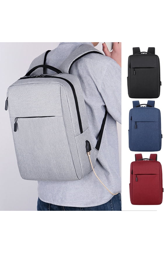 Business Backpack, Bag For Travel Flight Fits 15.6 Inch Laptop With USB Charging Port