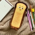 thumbnail image 1 of Yyuenw Cute Bread-Shaped Pencil Case, Ultra-Realistic Food-Themed Pencil Case, Large-Capacity Stationery Organizer Perfect for Office and Home Use, 1 of 5