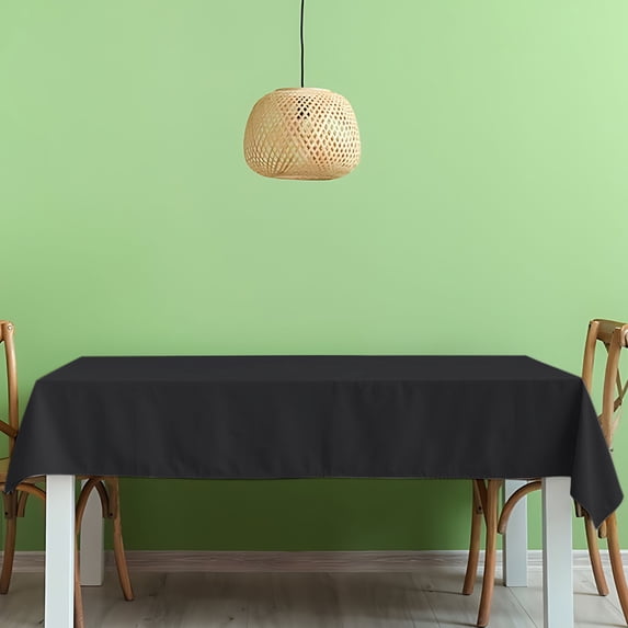 Yyuenw Disposable Solid-color Tablecloth Peva Waterproof And Oil-proof TableclothM,Friendly and Convenient,Decorative Tablecloths,Leakproof & Sturdy
