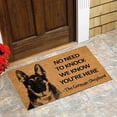 thumbnail image 1 of Yyuenw Dogs Welcome People Tolerated Door Mat 15.7 X 23.6 Inches, Funny Dog Doormat, Welcome Mat Dog, Dog Welcome Mat Front Door, Dog Front Door Mat, Dog Mat, 1 of 5