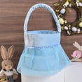 thumbnail image 1 of Clearance Under $5!Yyuenw Easter Bunny Bags Cotton Fleece Kids Easter Gift Basket Candy Bag Wedding Flower Girl Baskets,Cute Handle Flower Girl Basket, 1 of 5