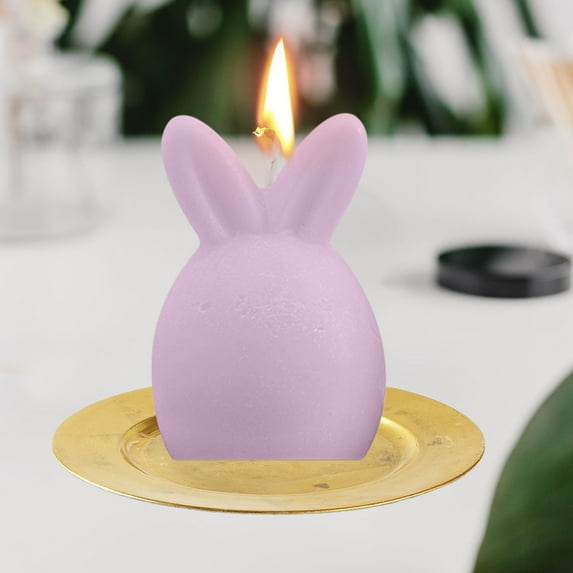 Clearance Under $5!Yyuenw Easter Bunny Shaped Soy Candles Scented Candles Spring Bunny Tealight Candles Home Decor Bunny Candle Handmade Wax Candle for Bedroom Bathroom Party