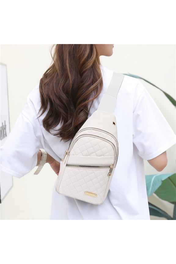 Yyuenw Fashionable Embroidery Diamond Shoulder Bag,LargeCapacity,Colorful,Watertight Backpack with Data Hole