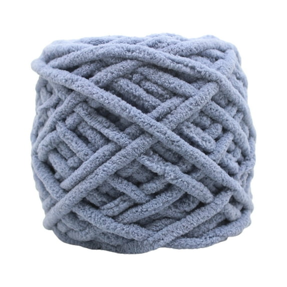 Clearance Under $5!Yyuenw Fluffy Chenille Chunky Yarn for Crocheting, 388 Yd(100g) Fluffy Velvet Plush Yarn Thick Soft Chunky Chenille Yarn Baby Blanket Yarn for Crocheting Knitting Beginners