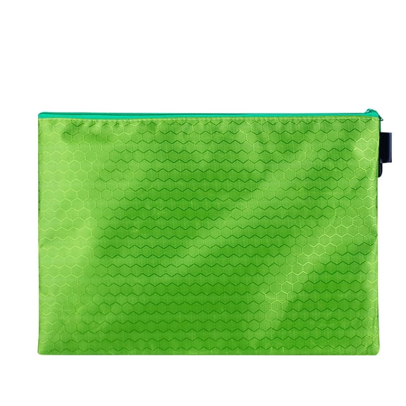 Clearance Under $5!Yyuenw Football Pattern File Bag Waterproof Zipper File Bags, A5 Size Document Pocket Storage Organizer Pouch for Travel Office Supply