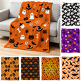 thumbnail image 1 of Yyuenw Halloween Fleece Blanket Soft Flannel Throw Blanket, Warm Cozy Decorative All-Season Blanket for Sofa, Couch, Bed, Office, 1 of 7