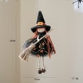 thumbnail image 1 of Yyuenw Halloween Hanging Decoration, Hangable Kitchen Witch Doll Ornament, Halloween Small Witch Figurine with Gauze Skirt, Sorceress Doll with Brooms for Room Door and Window Decoration, 1 of 4
