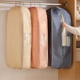thumbnail image 1 of Yyuenw Hanging Storage Bags 35-inch Hanging Space-Saving Garment Bag with Zipper Ideal for Suit, Coat, Dress and Jacket, 1 of 6