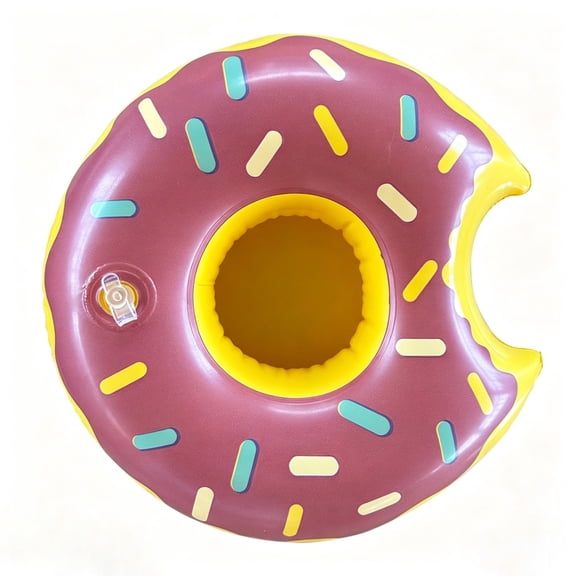 Yyuenw Inflatable Pool Floats, 7-Inch Donut-Shaped Pool Float, Perfect for Summer Party and Pool