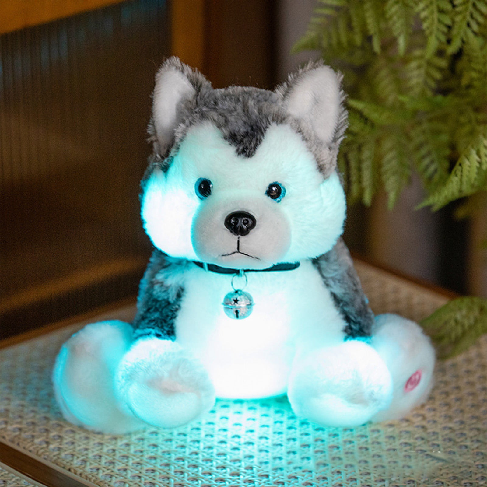Yyuenw LED Lighting Up Husky Stuffed Animal Realistic Puppy Dog Soft yyuenw-led-lighting-up-husky-stuffed-animal-realistic-puppy-dog-soft