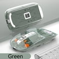 thumbnail image 1 of Yyuenw M133 Wireless Bluetooth Mouse, Triple Mode Transparent Design, Rechargeable, Low Noise for Office and Home, 1 of 6