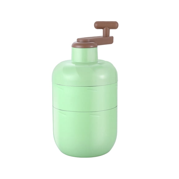Yyuenw Manual Ice Shaver, Portable Ice Shaver with Ice Container, Easy to Use & Fully Disassemblable for Cleaning, Ideal for Making Summer Beverage