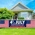 thumbnail image 1 of Yyuenw Memorial Day - Patriotic America Banner - 4th of July Decorations Outdoor National Independence Day Yard Sign Party Supplies Patriotic Hanging Decor - Decorations and Supplies for Home Party, 1 of 5