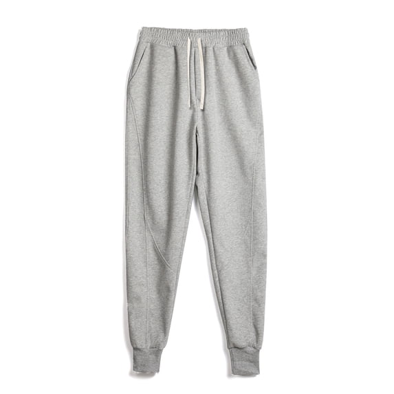 Dvprdro Mens Cotton Sweatpants Elastic Waist Drawstring Casual Athletic Pants Closed Bottom Workout Gym Running Joggers with Pockets