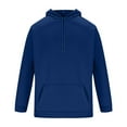 thumbnail image 1 of Chiccall Mens Fleece Hoodie Loose Fit Drawstring Long Sleeve Hooded Sweatshirts Winter Casual Warm Athletic Outdoor Pullover with Pocket, 1 of 5