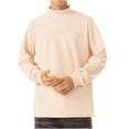 thumbnail image 1 of Dvprdro Mens Stand Collar Sweatshirts Loose Fit Solid Long Sleeve Pullover Casual Fashion Shirts, Sizes M-4X, 1 of 6