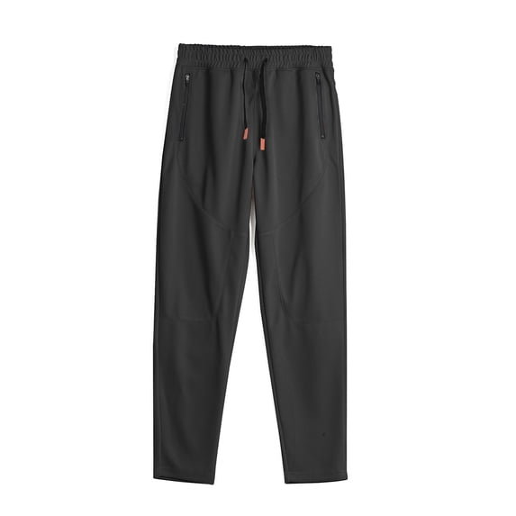 Dvprdro Mens Sweatpants Elastic Waist Casual Athletic Jogger Pants Open Bottom Drawstring Lounge Gym Workout Sweat Pants with Pocket