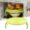thumbnail image 1 of Clearance Under $5!Yyuenw Microwave Steamer Tray Steaming Rack Microwave Rack Plate Cover Plastic Steamer Rack Food Tray Shelf for Oven Pressure Cooker Kitchen Accessory, 1 of 5
