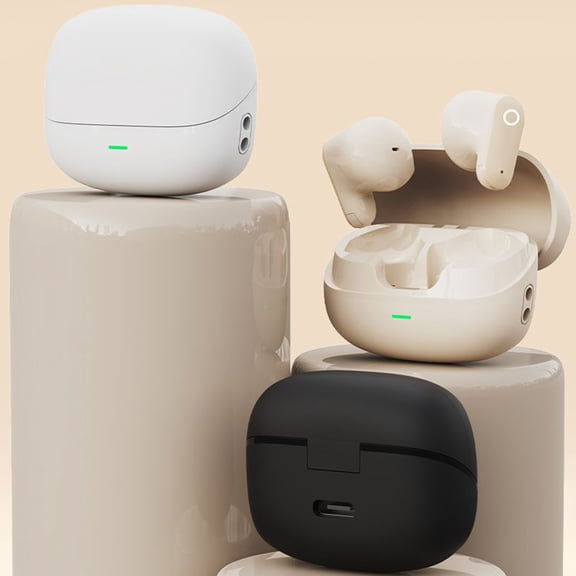 Yyuenw Mini Wireless Bluetooth Earbuds IPX4 Waterproof, Extra-Long Battery Life Compatible with TV, Smartphone, Laptop and Sports Activity