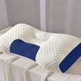 thumbnail image 1 of Yyuenw Pain Relief Cervical Pillow for Neck and Shoulder Support, Contoured Orthopedic Pillow, Adjustable Memory Foam Sweet Sleeping, Odorless Ergonomic Contour Neck , For Side Back Stomach Sleepe, 1 of 5