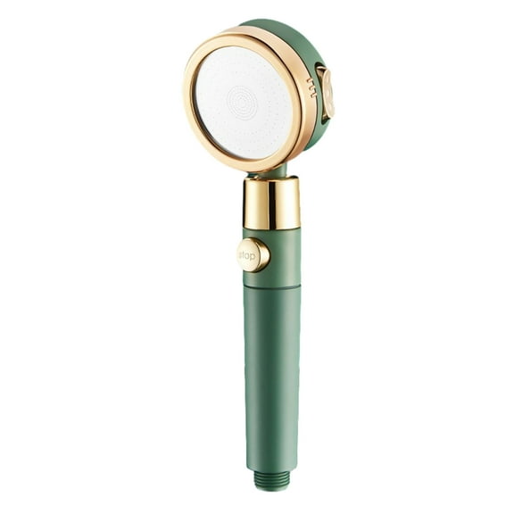 Yyuenw Pressurized Showerhead with 3 Settings, Compact & Portable, Easy to Install, Suitable for All Ages
