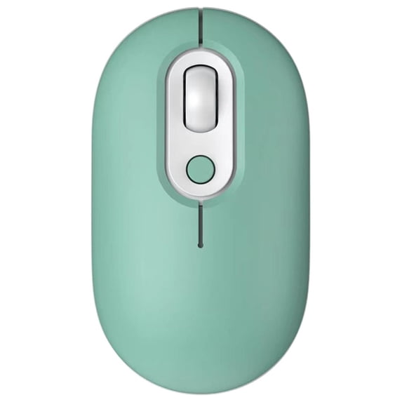 Yyuenw Rechargeable Wireless Mouse, Silent Bluetooth Dual Mode for Laptop, Desktop, and Office